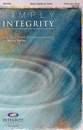 Simply Integrity Choral Collection Two-Part Singer's Edition cover